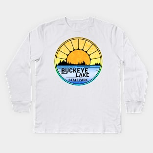 Buckeye Lake State Park Ohio OH Kids Long Sleeve T-Shirt